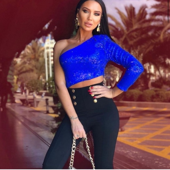 glitter top zara